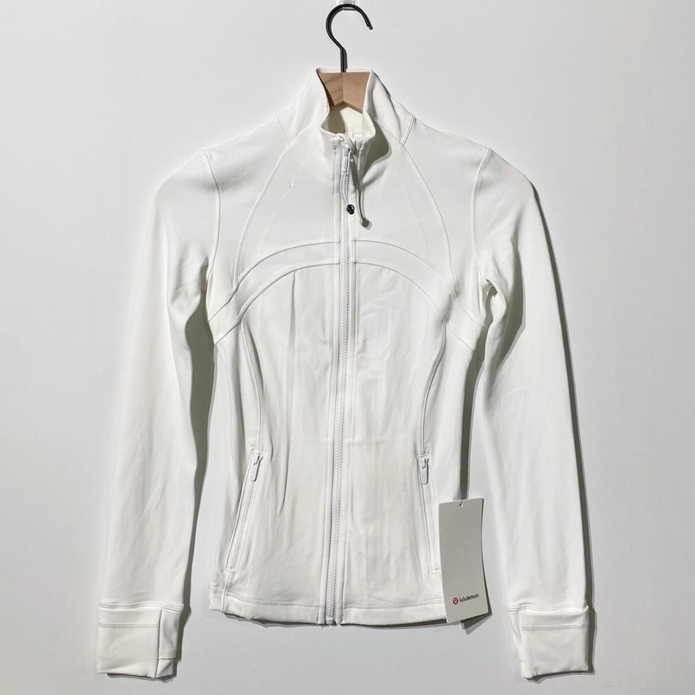 Lululemon Define Jacket Nulu White